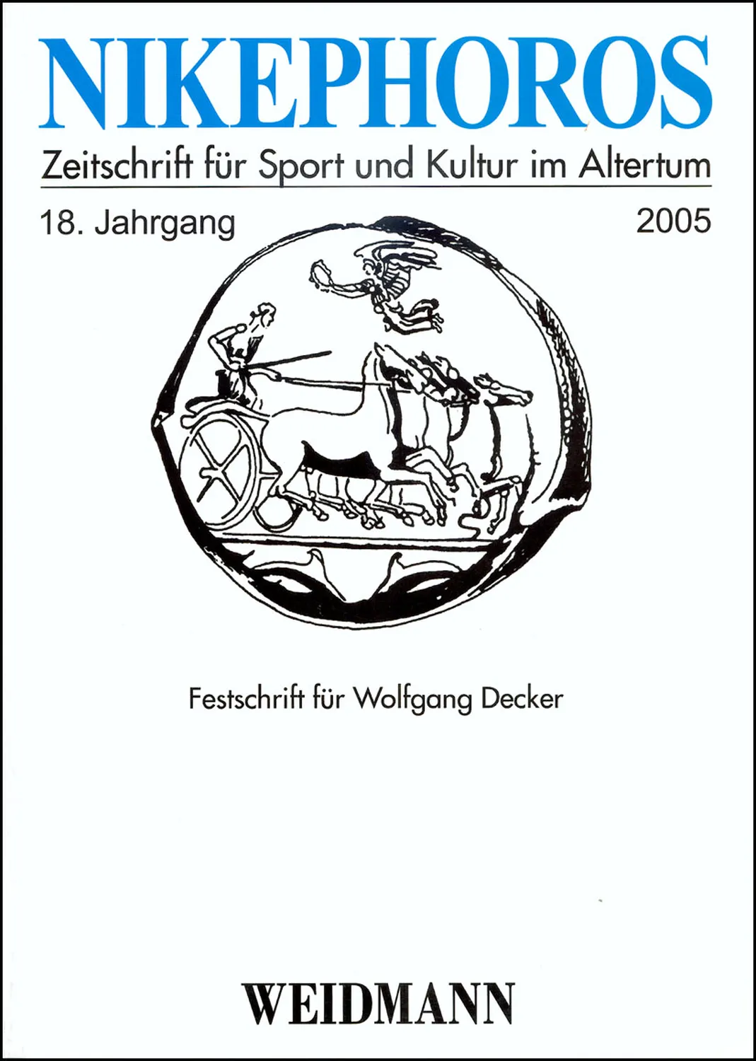 Nikephoros - Zeitschrift für Sport und Kultur im Altertum